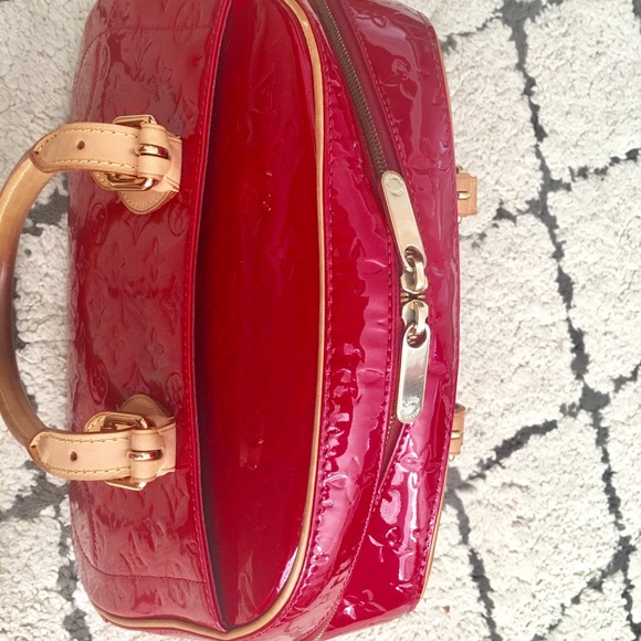 Authentic LV Summit Drive Pomme D’Amour Vernis bag - Picture 4 of 6